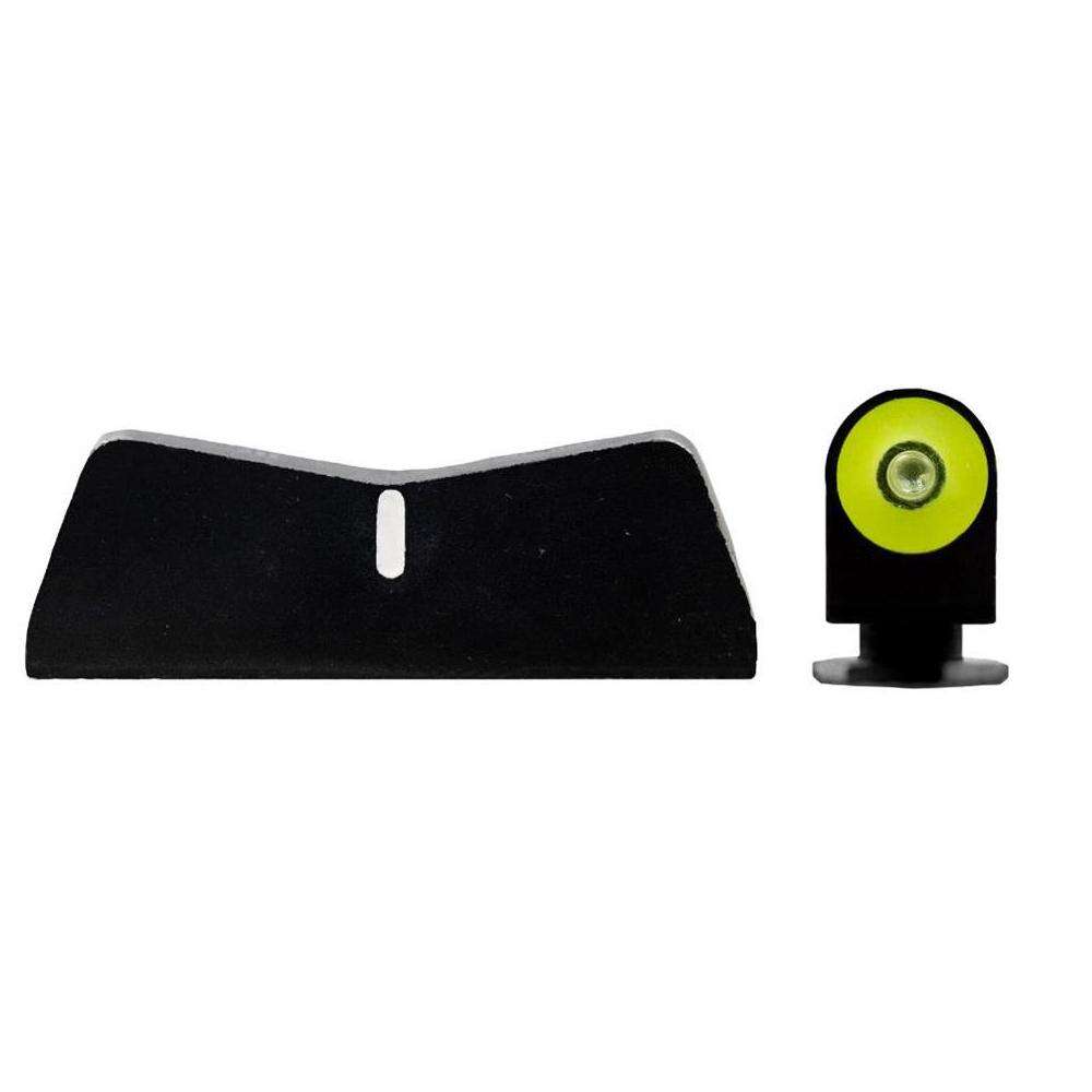 Sights Lasers XS Sights Ready Series XS Sight DXW2 Big Dot Yellow - Glock 17 19 22-24 26 27 31-36 38